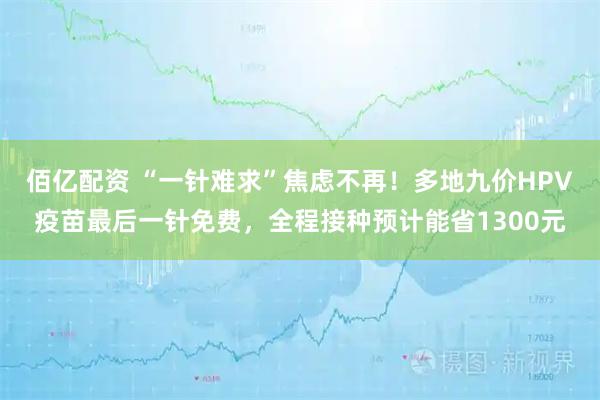 佰亿配资 “一针难求”焦虑不再！多地九价HPV疫苗最后一针免费，全程接种预计能省1300元