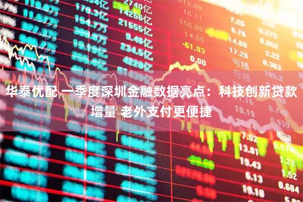 华泰优配 一季度深圳金融数据亮点：科技创新贷款增量 老外支付更便捷
