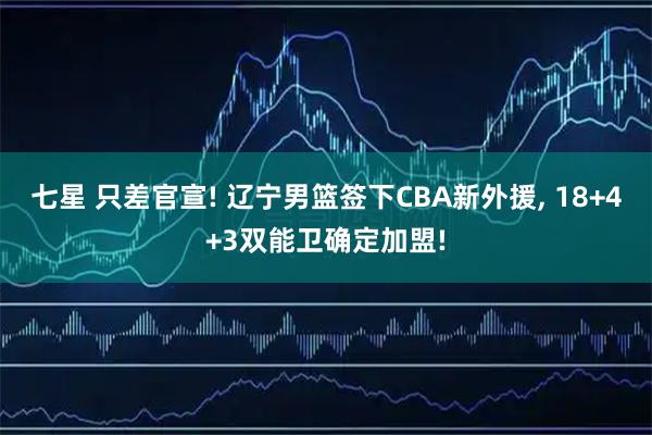 七星 只差官宣! 辽宁男篮签下CBA新外援, 18+4+3双能卫确定加盟!